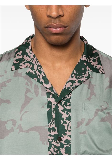 01310-carltone 3084 shirt man petrol DRIES VAN NOTEN | 261-020742-3082508